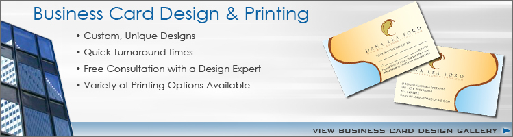 Business Card Design and Layout for Small Businesses seeking Corporate Identity Solutions in Tampa Florida