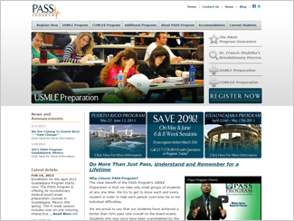 Website Design - PASS Program